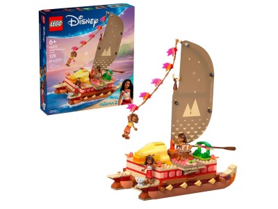 LEGO DISNEY 43270 Moana`s Adventure Canoe