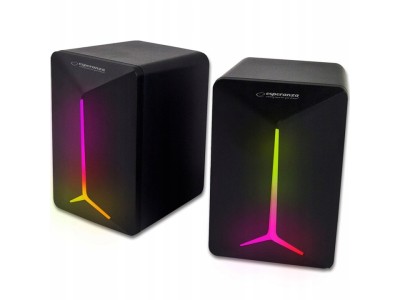 ESPERANZA USB SPEAKERS 2.0 LED