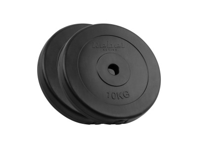 Bituminous Weight Set 2x10kg, bore 31mm