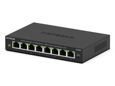 NETGEAR GS308E Managed L2/L3 Gigabit Ethernet