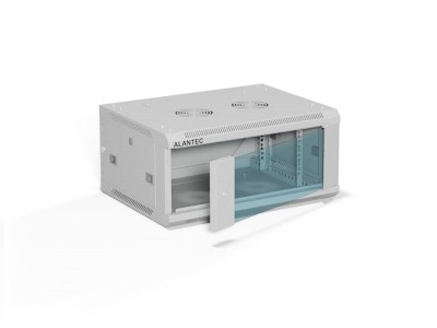 ALANTEC 19" 4U 600x450 wall-mounted cabinet