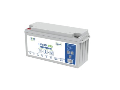 Battery LiFePO4 12.8V 200Ah BMS