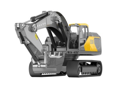 3564 SUPER Volvo EC300 Hydraulikbagger, Modellfahrzeug