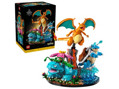 72153 Pokémon Bisaflor, Glurak und Turtok