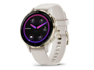 Garmin   SMARTWATCH VENU 3S/IVORY/GOLD 010-02785-04