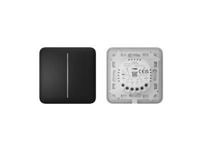 AJAX   SMART HOME LIGHTCORE 2GANG/52137 Black