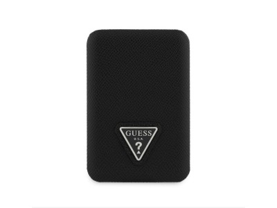Guess   PU Grained Triangle Logo MagSafe