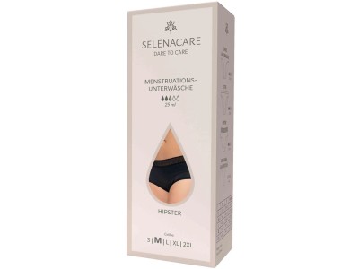 Selenacare   Period underwear Hipster black /