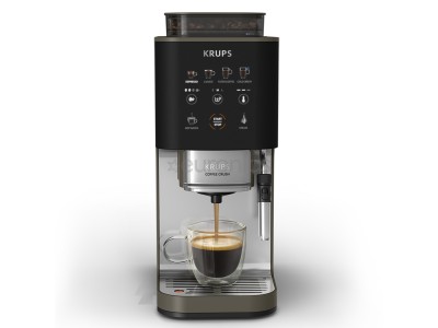 Krups Coffee Crush Experience, melns/sudraba -