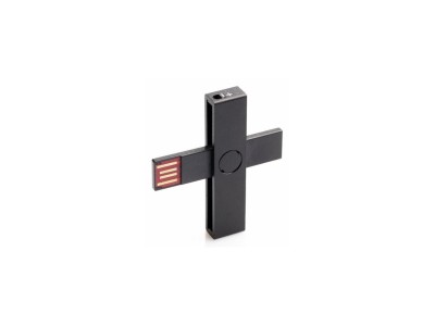 PLUSS-ID +ID Smart Card Reader black