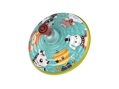 Metal Spinning Top Animals Toy Traditional