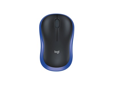 Pele Logitech Wireless Mouse M185 Blue