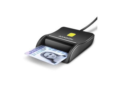 Axagon CRE-SM3N USB Smart card Flat