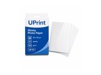 Fotopapīrs UPrint 10x15cm Glossy 20gab UP-01
