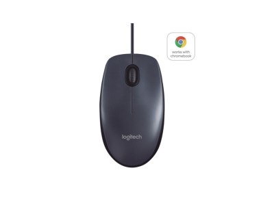 MOUSE USB OPTICAL B100/BLACK OEM 910-003357