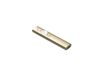 Logitech Spotlight wireless presenter Bluetooth/RF Gold