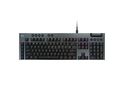 Logitech G915 X, linear, US, melna