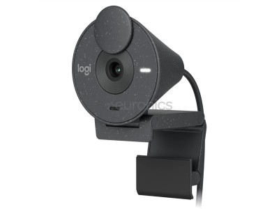 Logitech Brio 300, FHD, melna -