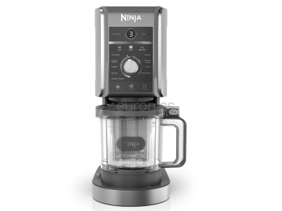 Ninja CREAMi Deluxe, 10 vienā, melna/sudraba