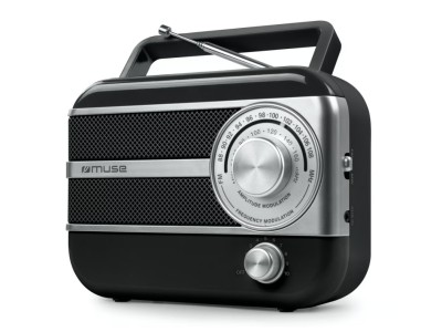 Pārnēsājams radio, darbojas ar 230V maiņstrāvas