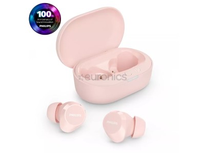Philips TAT1209, rozā - Bezvadu austiņas