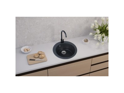 SINK VICTORIA BLACK+MIXER+SIF 9811091SEN