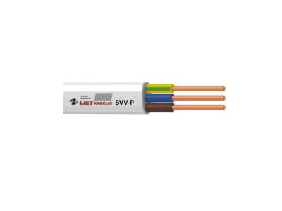 CABLE BVV-P 3X1.5 WHITE 50M