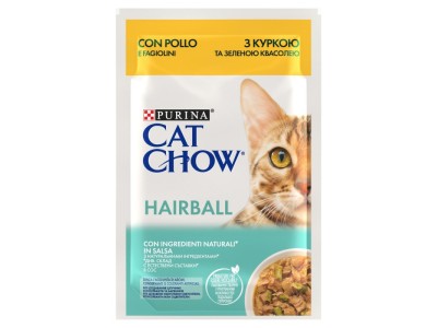 CAT CHOW Hairball Control Chicken Green