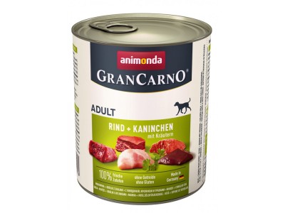 ANIMONDA GranCarno Adult Beef, rabbit and
