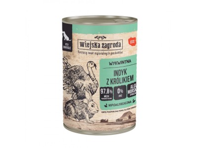 WIEJSKA ZAGRODA Turkey with rabbit -