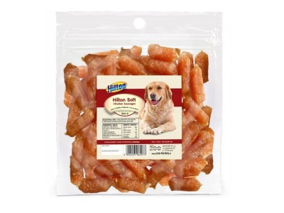 HILTON Soft chicken sausages - dog