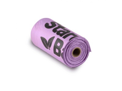 STARCHBAG BIO compostable poop bags lilac