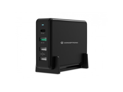 Conceptronic OZUL 4-Port 65W USB PD