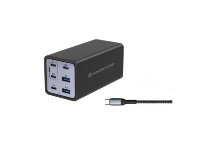 Conceptronic 6-Port 200W GaN USB PD
