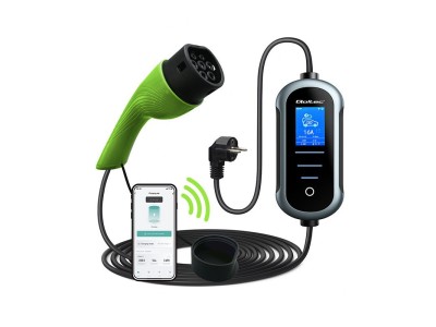 EV car charger w/ adjust. Type2