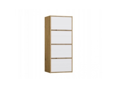 ALMA CHEST OF DRAWERS ARTISAN OAK/WHITE