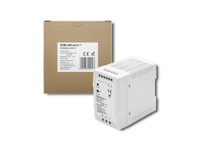 Qoltec DIN Rail Power Supply |