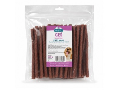 PETITTO Soft goose tubes - dog