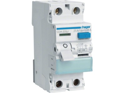 CDA225J 25A/ 30MA/A DIFFERENTIAL CIRCUIT BREAKER