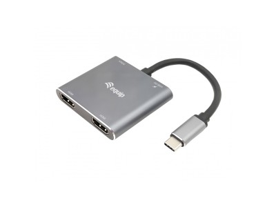 Equip USB-C 4-in-1 Dual HDMI Adapter