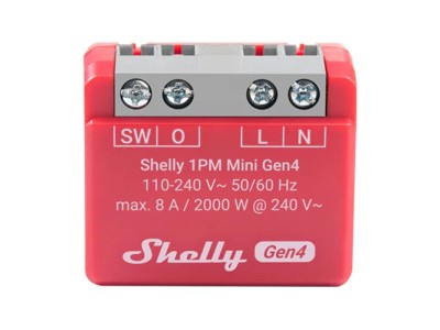 Shelly 1PM Mini Gen4 Smart switch