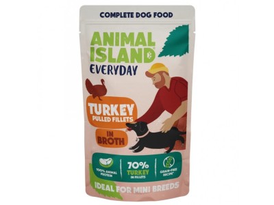 ANIMAL ISLAND Everyday Turkey pulled fillets