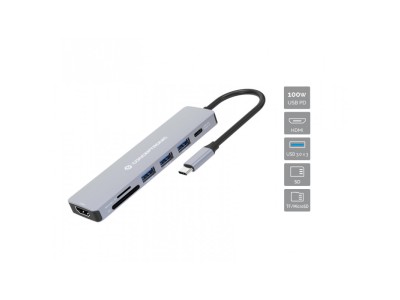 Conceptronic DONN19G 7-in-1 USB 3.2