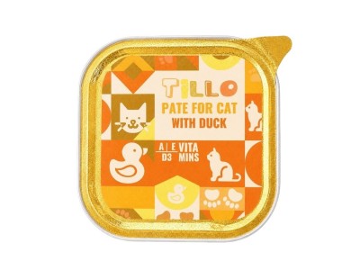 TILLO Pate Duck - wet cat