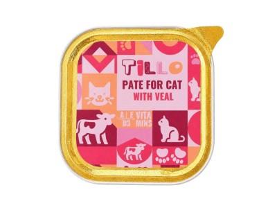 TILLO Pate Veal - wet cat