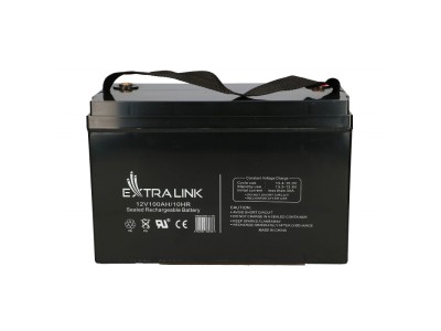 Extralink Accumulator AGM 12V 100Ah maintenance