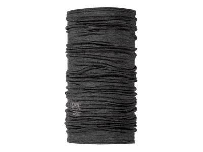 Buff Merino Wool Neckwear Grey