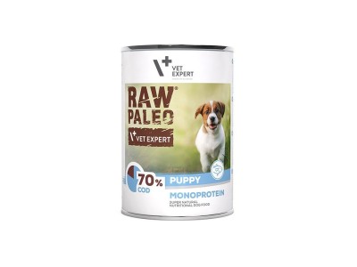 VETEXPERT Raw Paleo Puppy Monoprotein Cod