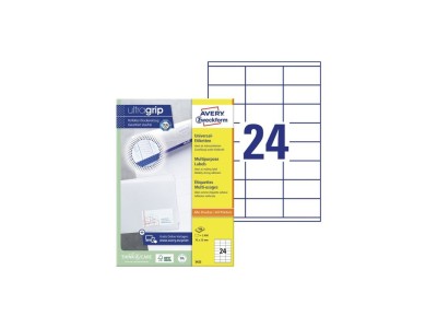 Avery 3422 self-adhesive label Rectangle Permanent