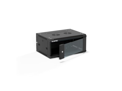 Szafa wisząca 19" 4U 600x450, drzwi